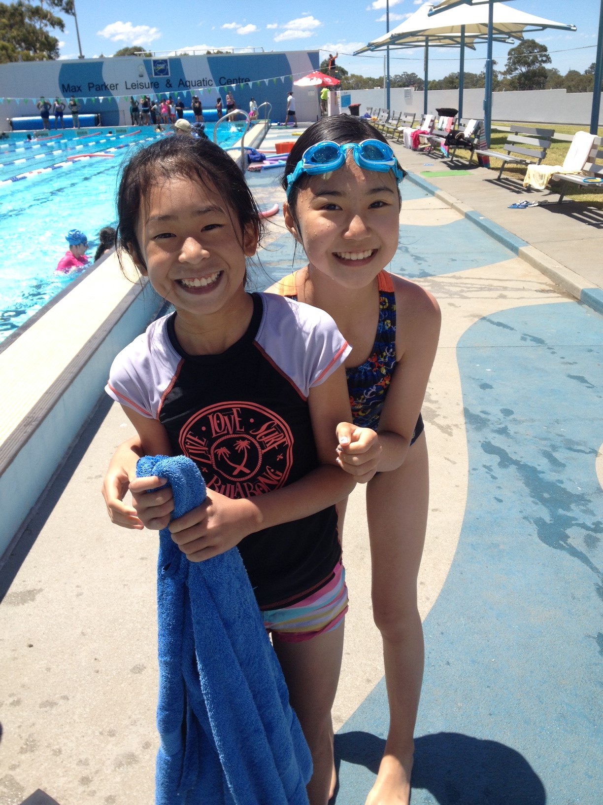 Students at Swim School